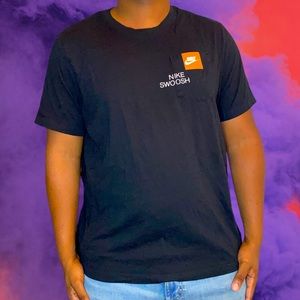 Vintage Nike Black T-shirt Short Sleeve Size large